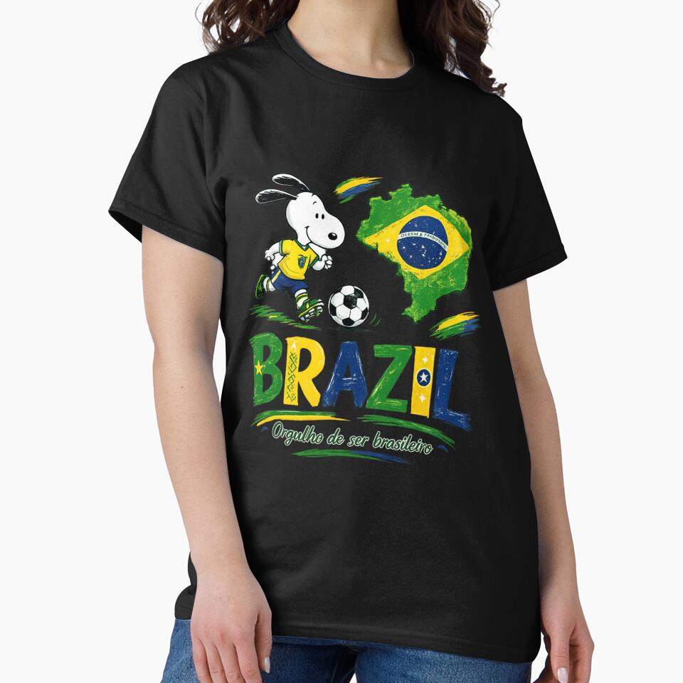 Brazil Soccer Dog - Orgulho de ser brasileiro Football Fan by AM*ART