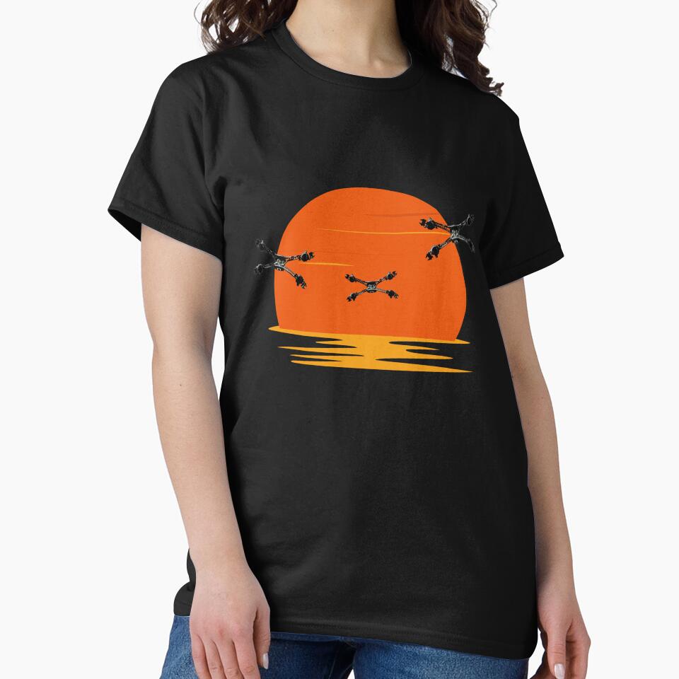 Starfury Fighters - Sunset - Black - Sci-Fi by Fenay Designs