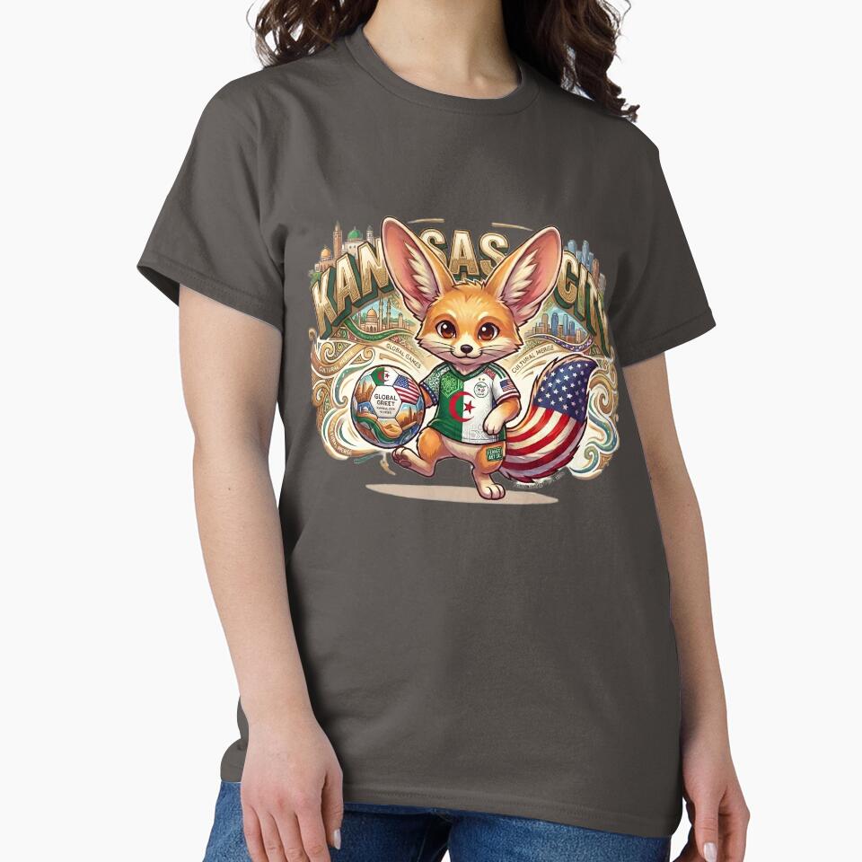 Fennec Fox Football Fan - 2026 Global Soccer Edition by printozaShop