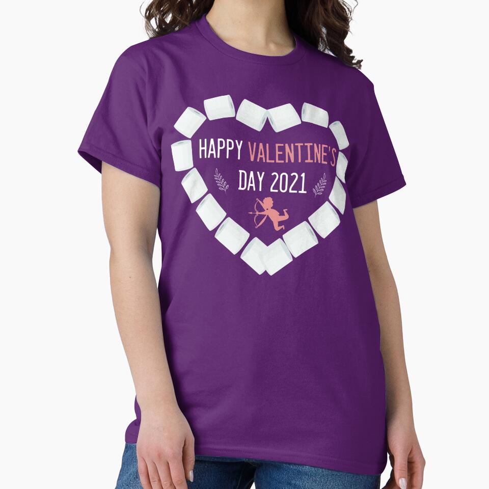 Happy Valentine's day 2021  Day Toilet Paper heart by ILHAMI