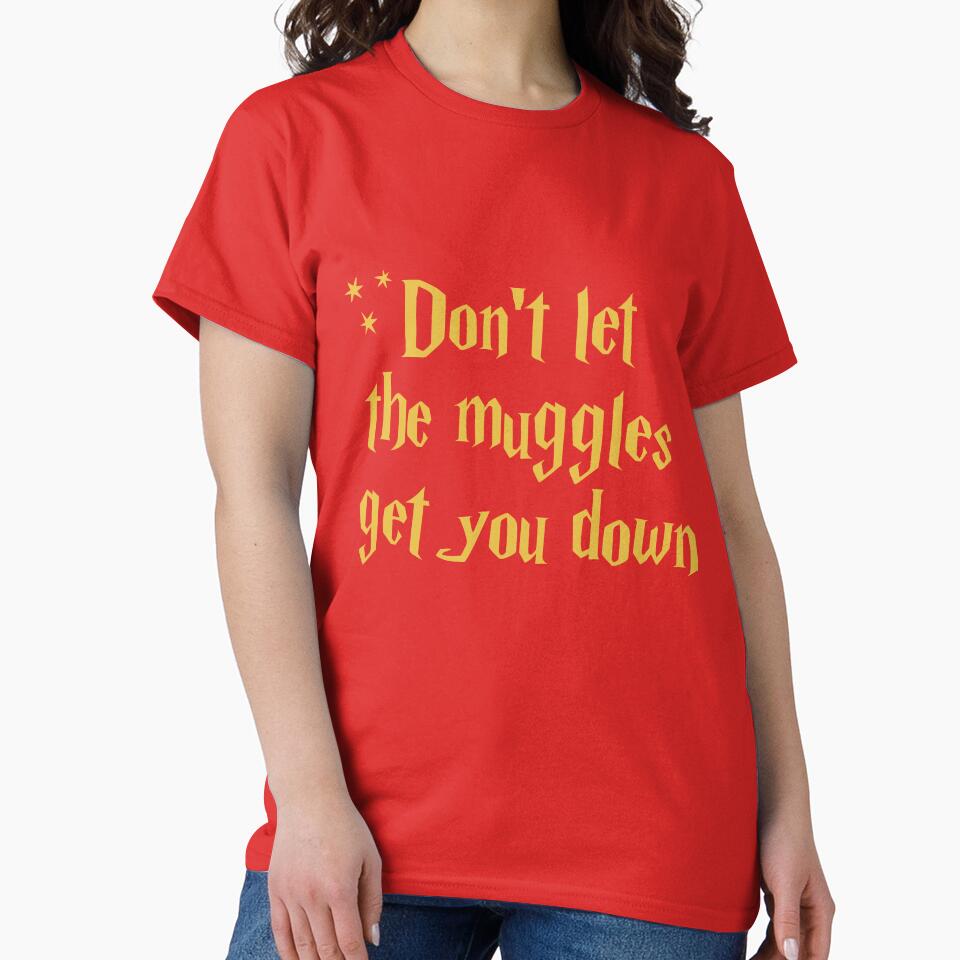 DON'T LET THE MGLES GET YOU DOWN (RED AND GOLDEN) by SarahConH