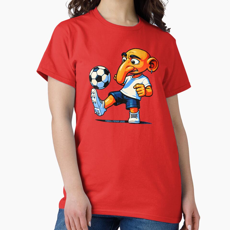 Mascot Willy plays football (Football Willy) Long Nose by Segasprojects