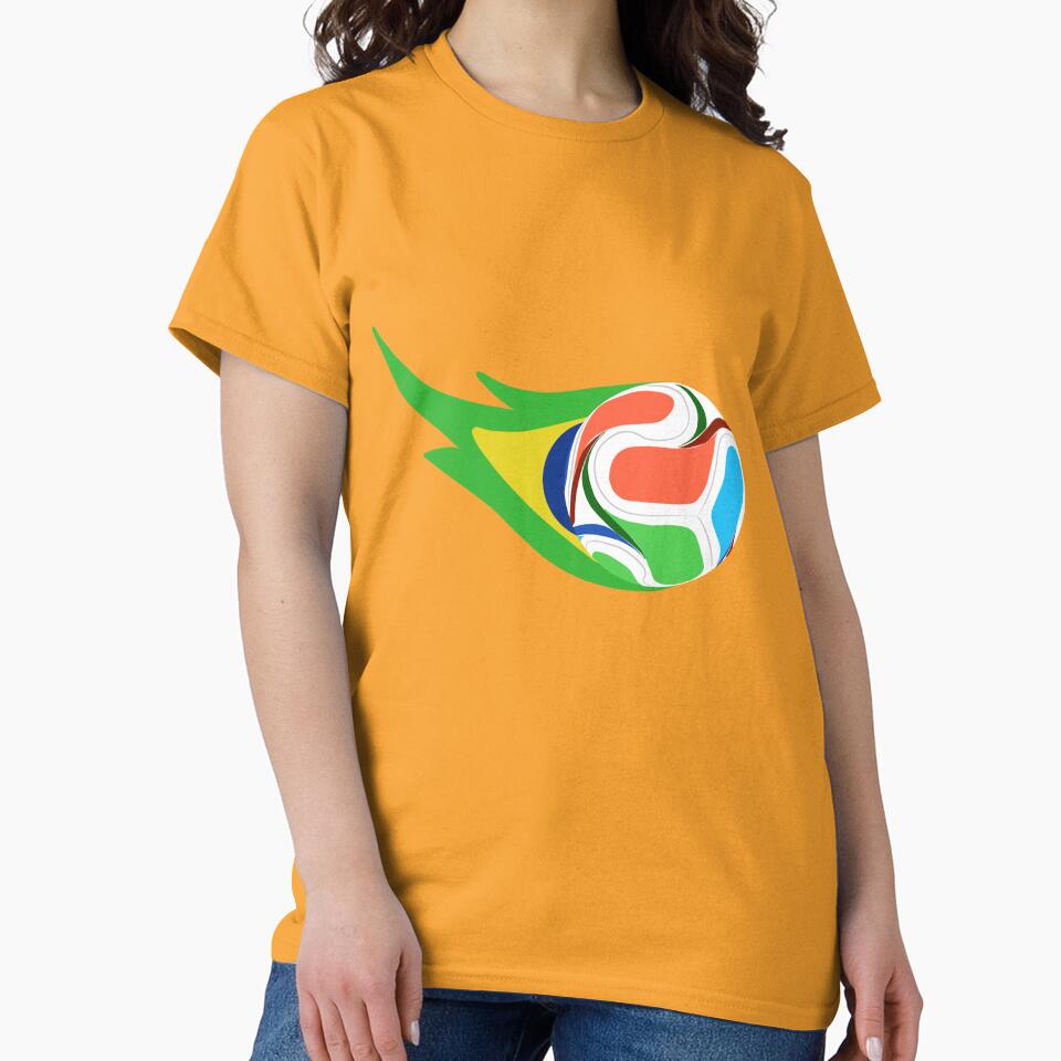 Brazil Flaming Soccer Ball – World Cup 2026 by Shorazu