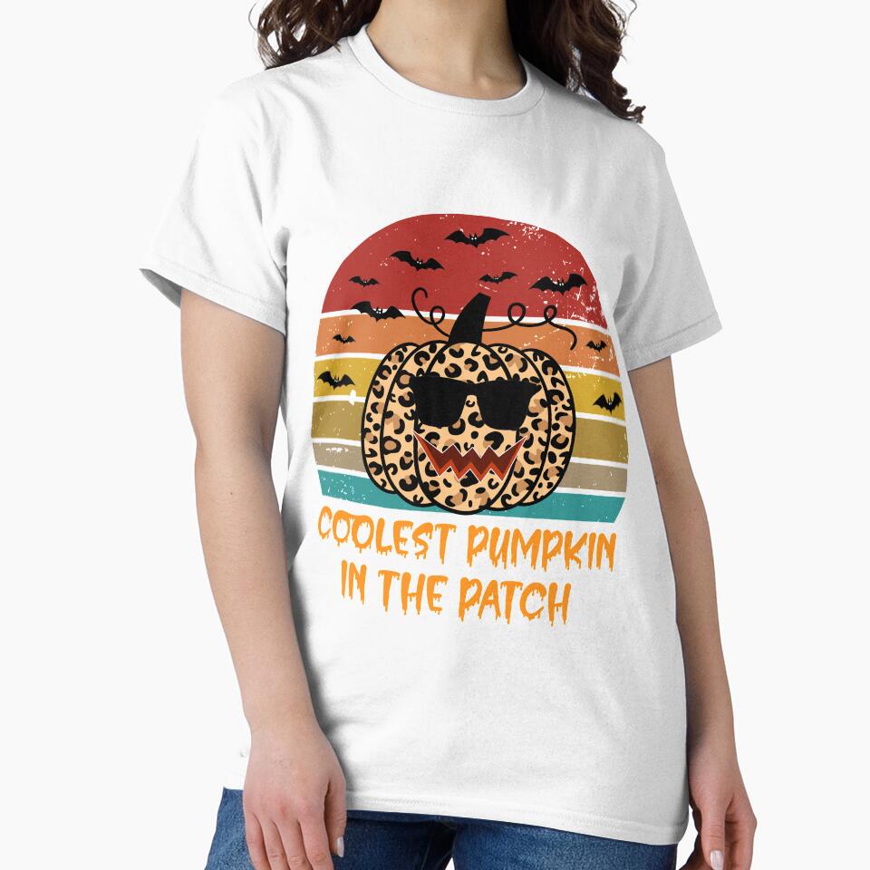 Kids Coolest Pumpkin In The Patch Halloween Boys Girls Men L SK by andregiftshopzz