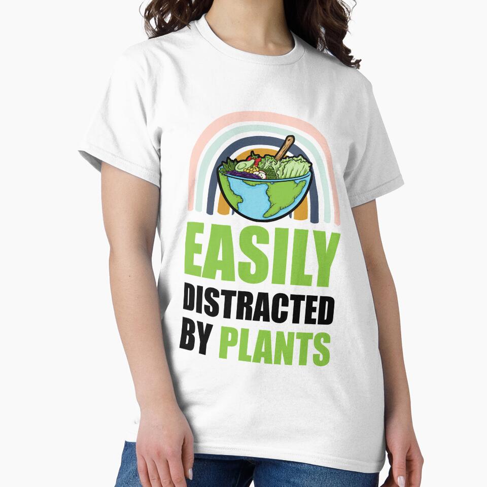 Easily Distracted By Plants Gardener Gift Gardening Garden R SK by andregiftshopzz