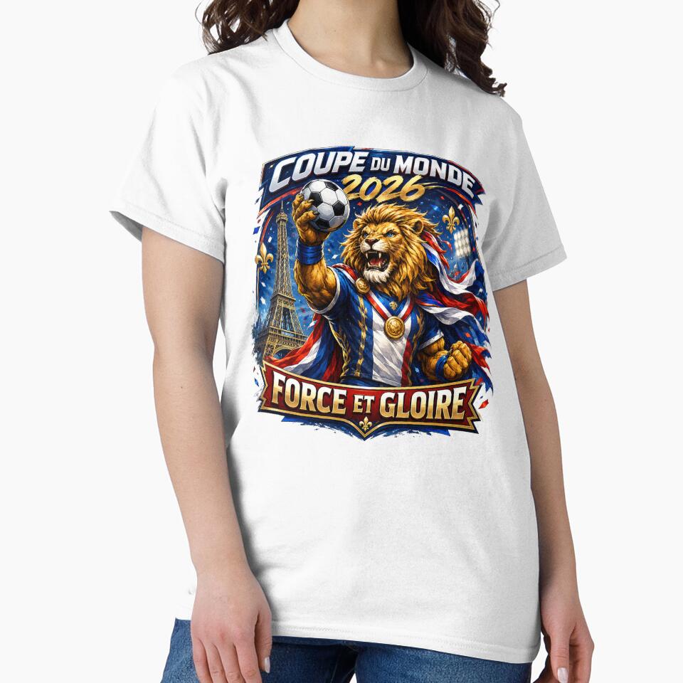 France Lion World Cup 2026 by Retro Arabica
