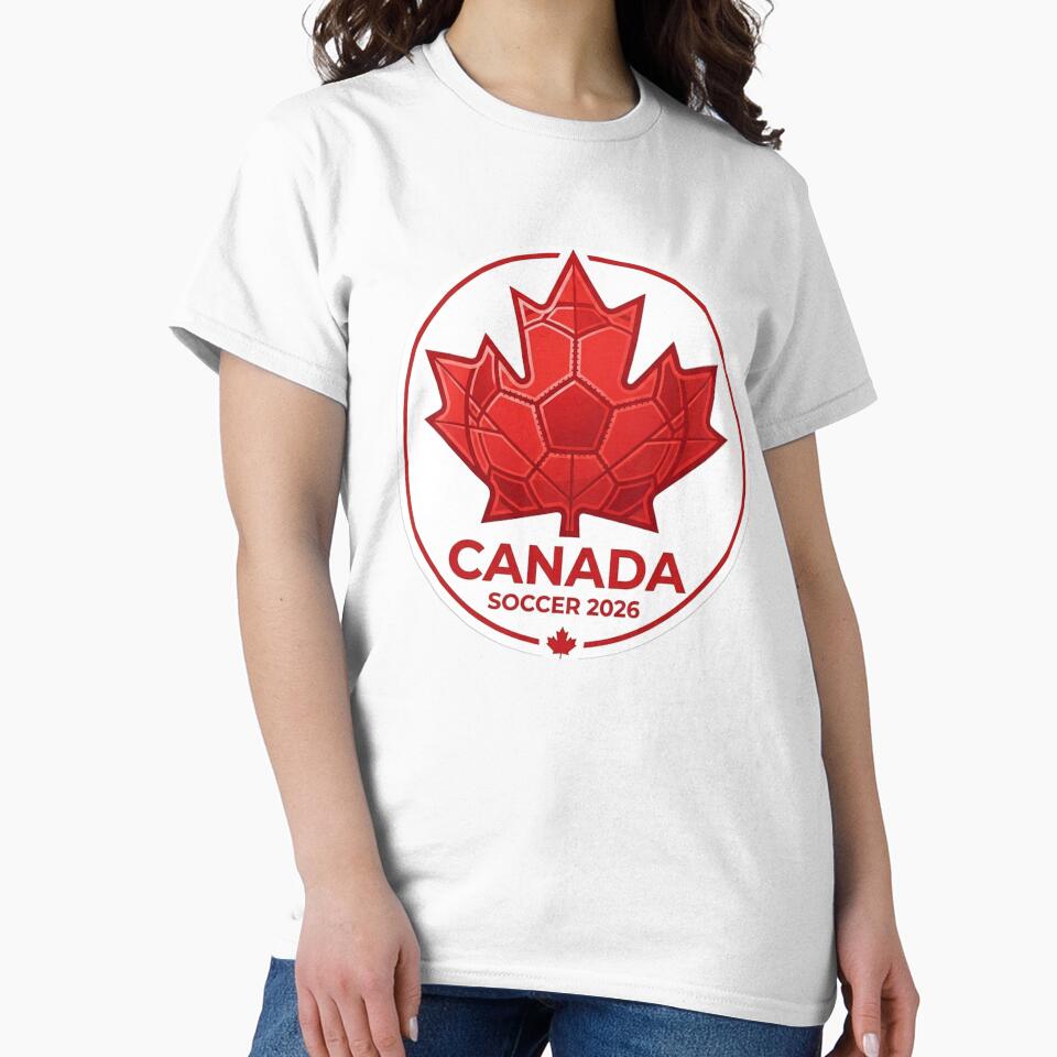 Canada Soccer 2026 Maple Leaf Football by topprinting