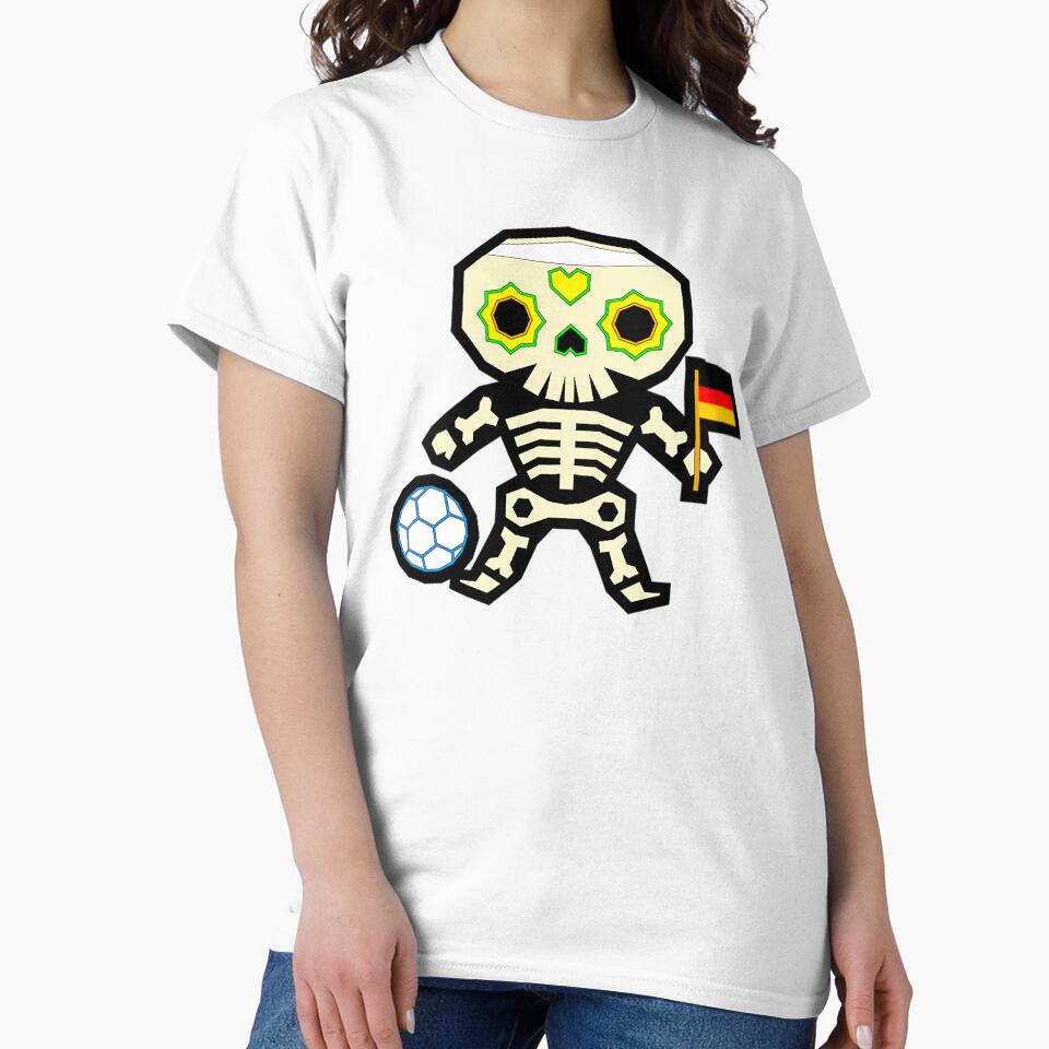 Soccer Team Germany Calaverita Sugar by the Zarock Shop