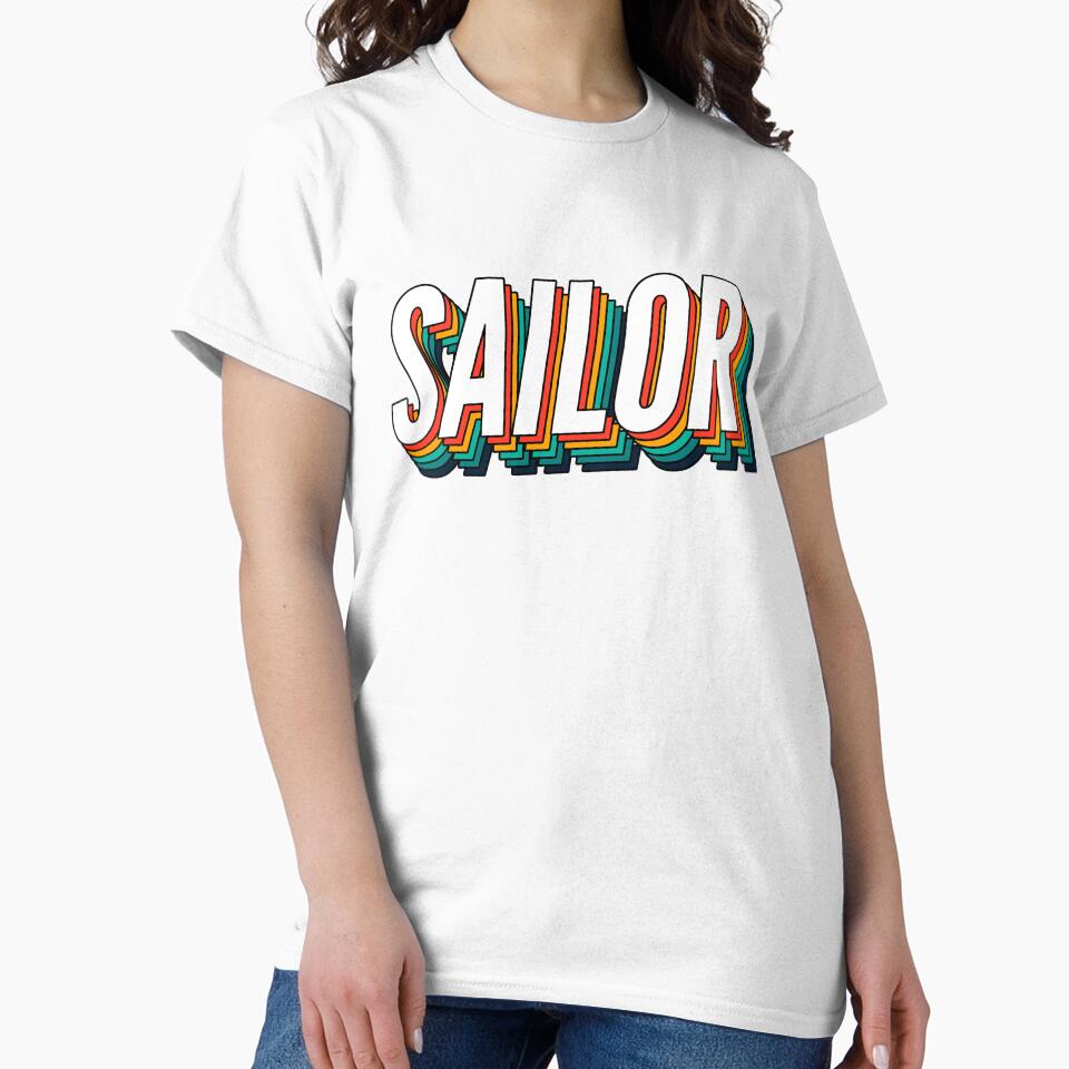 Sailor Retro Vintage Label For The Best Sailor by SVPOD