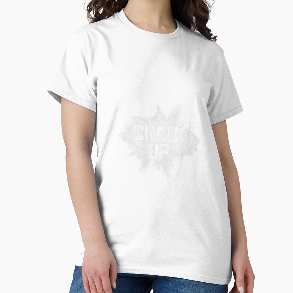 Chalk Up! Funny Fit2Serve Fitness & Gym Chalk Premium by JoyJRamos