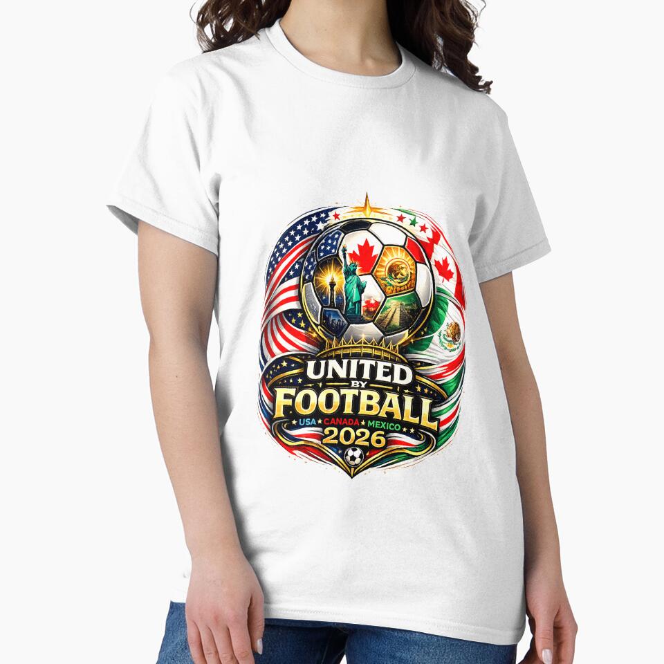 United By Football 2026 USA Canada Mexico by Puraenergia Stickers