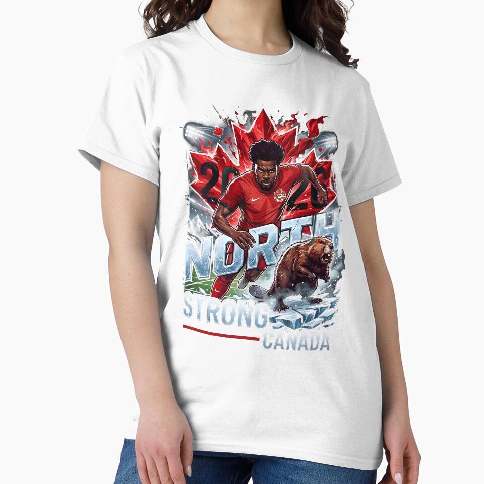 North Strong Canada - World Cup 2026 Soccer Design by VoidAnimeStudio