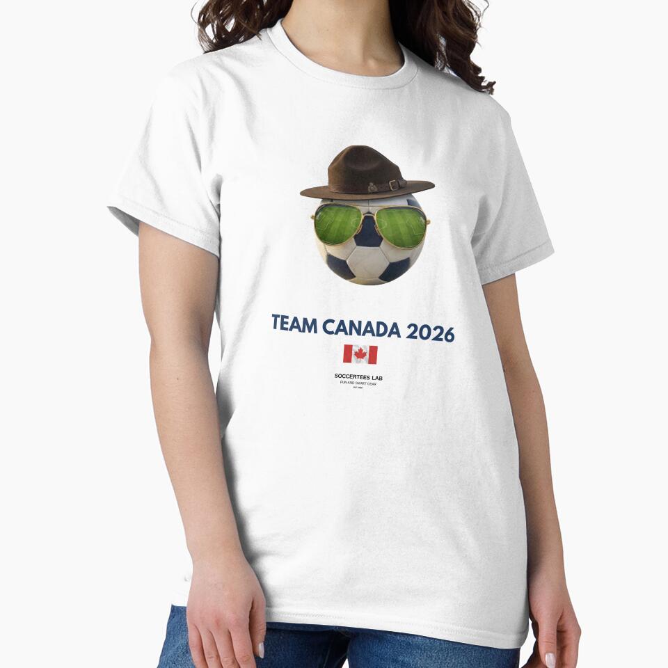 Soccer Fan Gear: Team Canada 2026 by Soccertees Lab