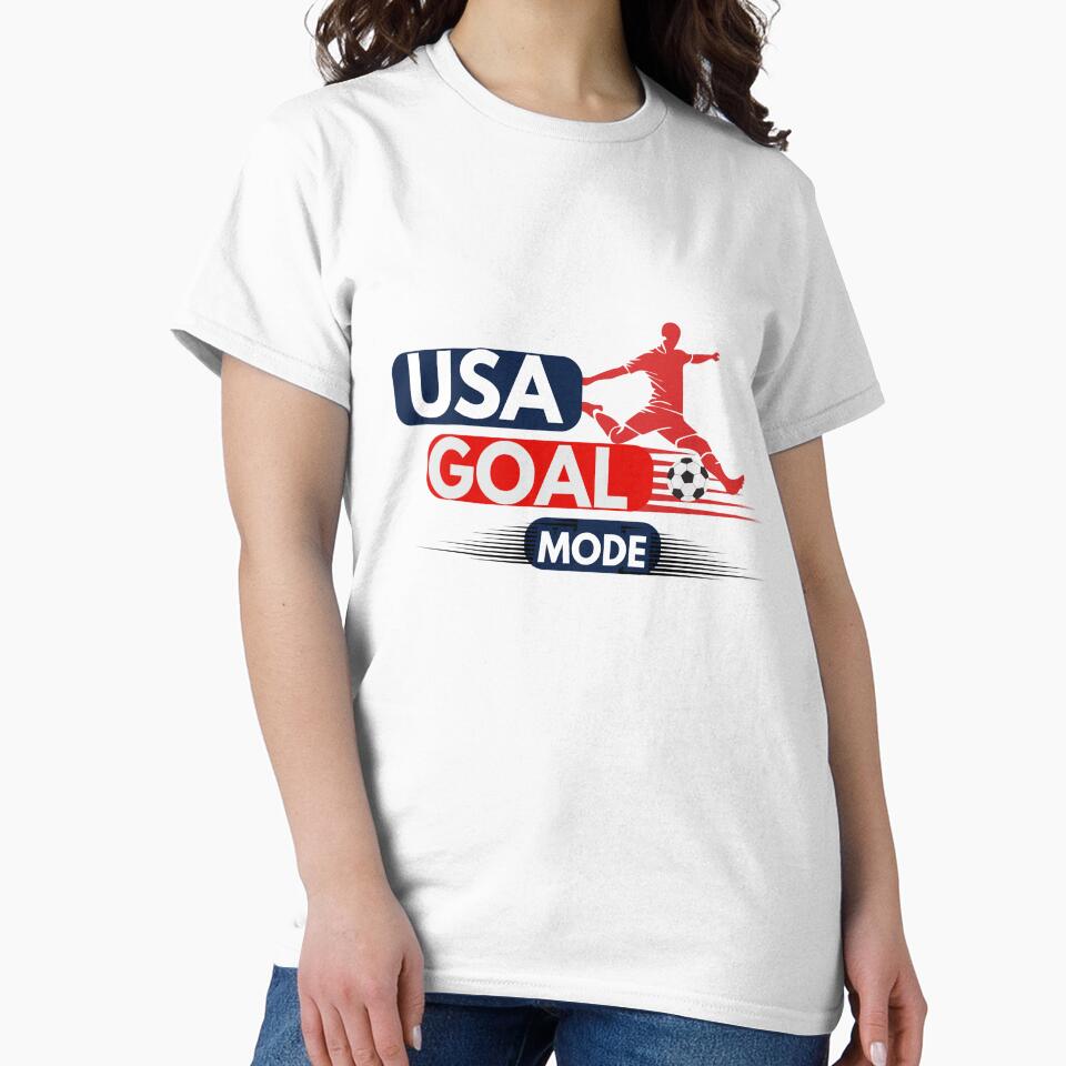 USA Goal Mode Soccer Shirt – 2026 Game Day Design by M.Store