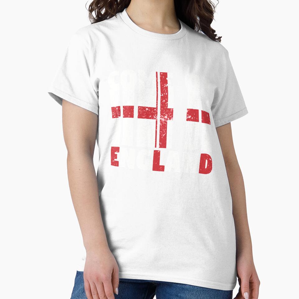 Come On England Distressed Flag by Funful