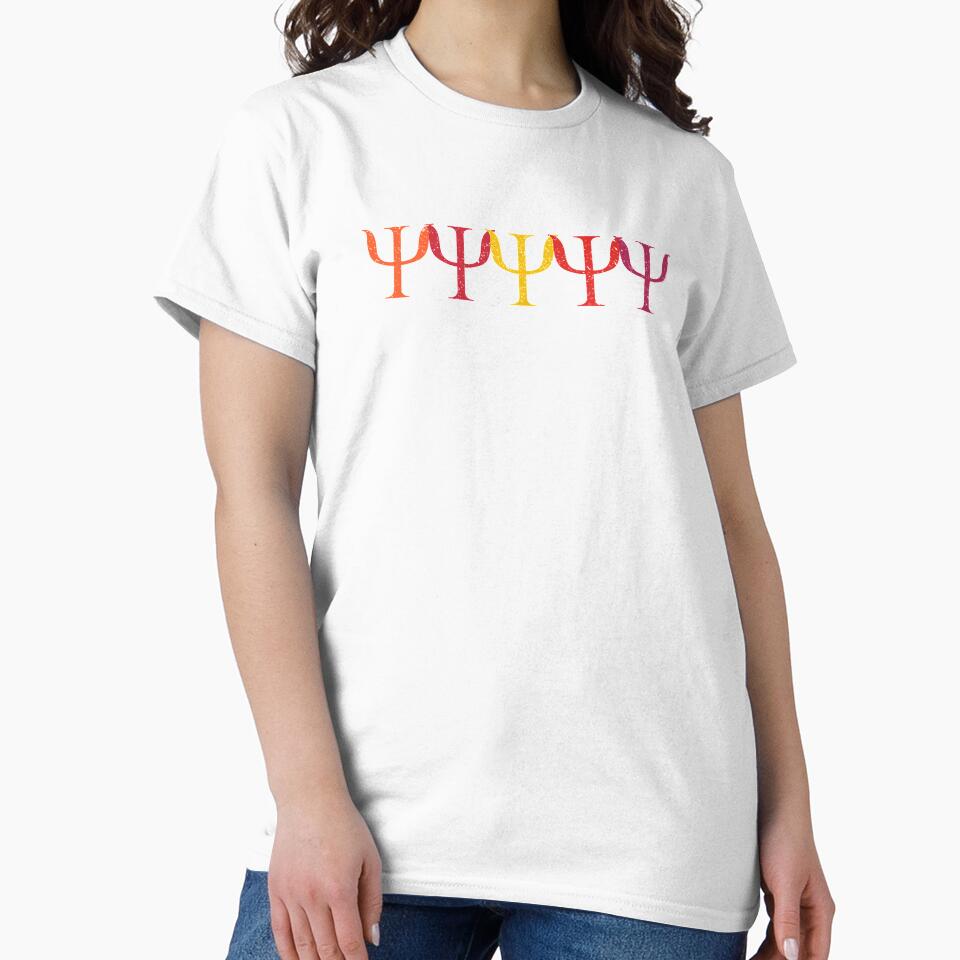 Psi Symbol Retro Vintage School Psychologist Psychotherapist by ninapfvu