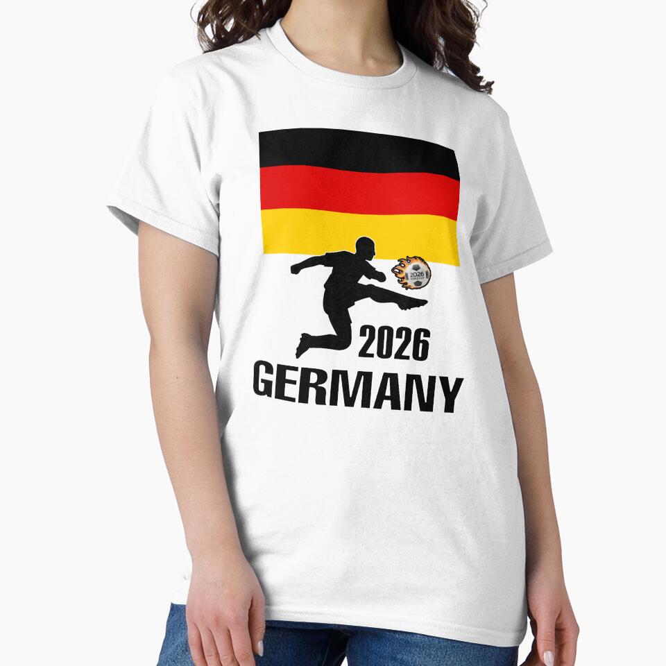 Germany  Soccer T-shirt 2026 by benchpod47