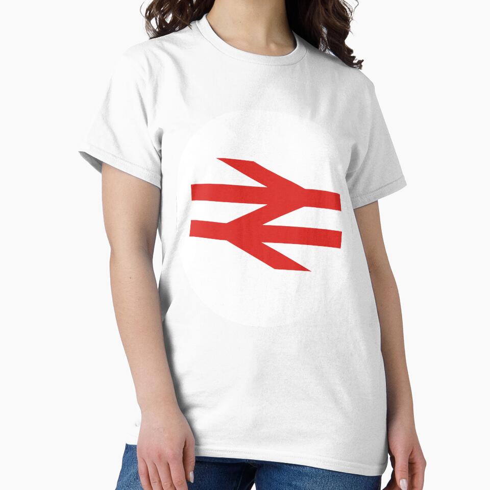 BRITISH RAIL ROUND LOGO-RED- by DRIPPED-STORE