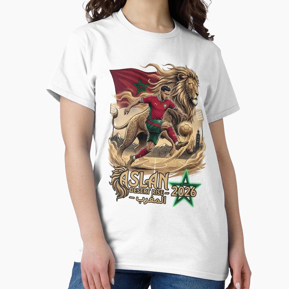 Aslan Desert Rise Morocco World Cup 2026 by VoidAnimeStudio