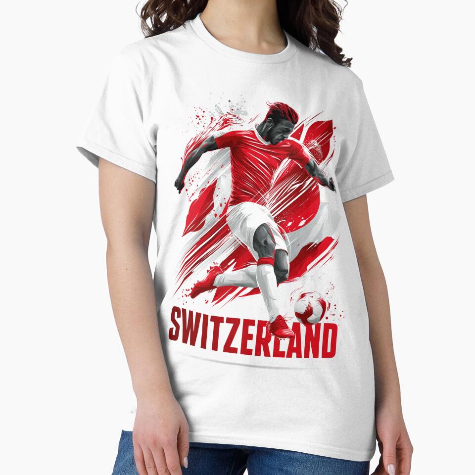 Switzerland Soccer by StudioRedKoala