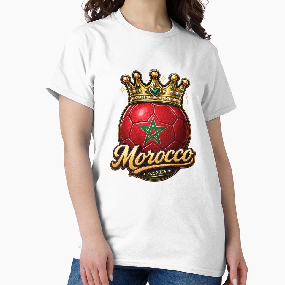 Morocco Moroccan Flag Soccer Football Lover by QuiteOrbit