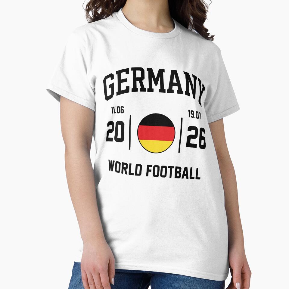 Germany 2026 World Football Fan Sports Supporter by Imaginationbeyond
