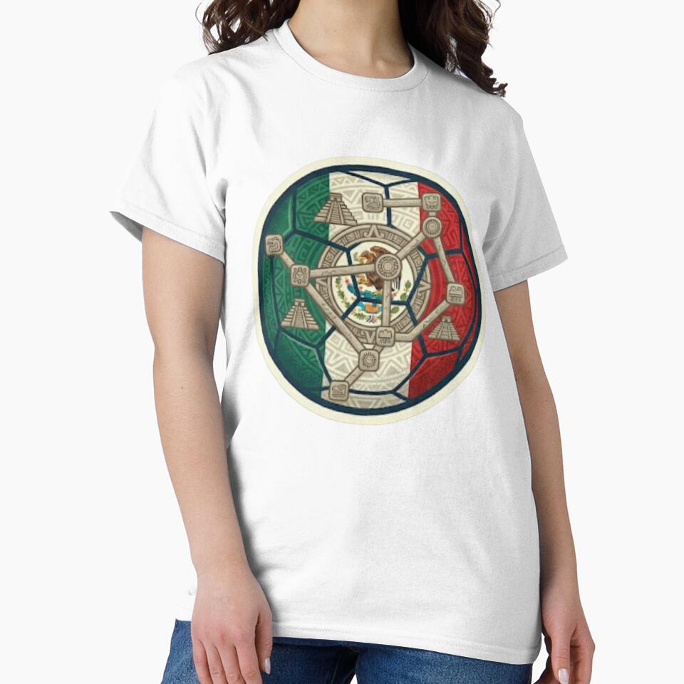 2026 Football Championship Host Nations Series - Artistic Heritage Soccer Ball - mexico by Sanatsalstile
