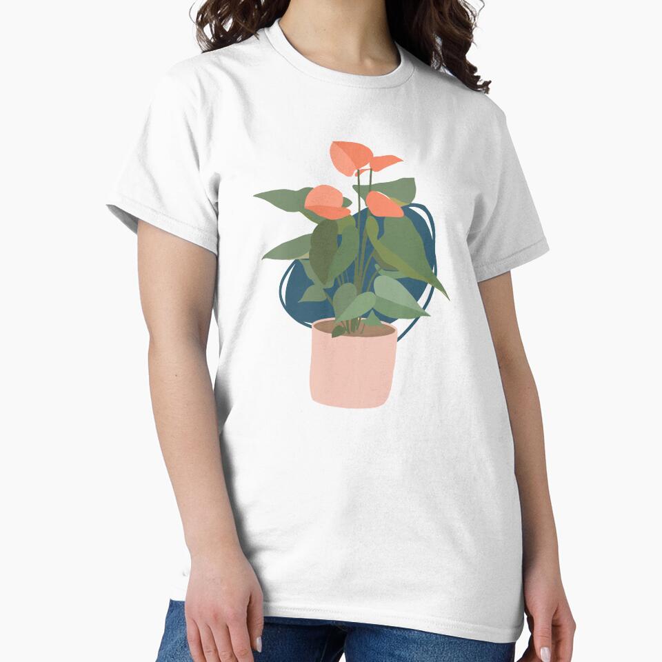 a simple plant with leafy flowers by lucy-arts
