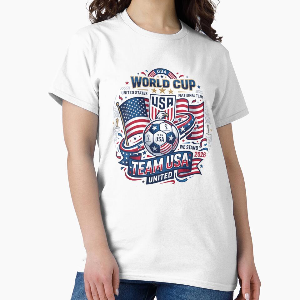 USA Soccer World Cup 2026 | American Football Fan Design by StoneByTheMoon