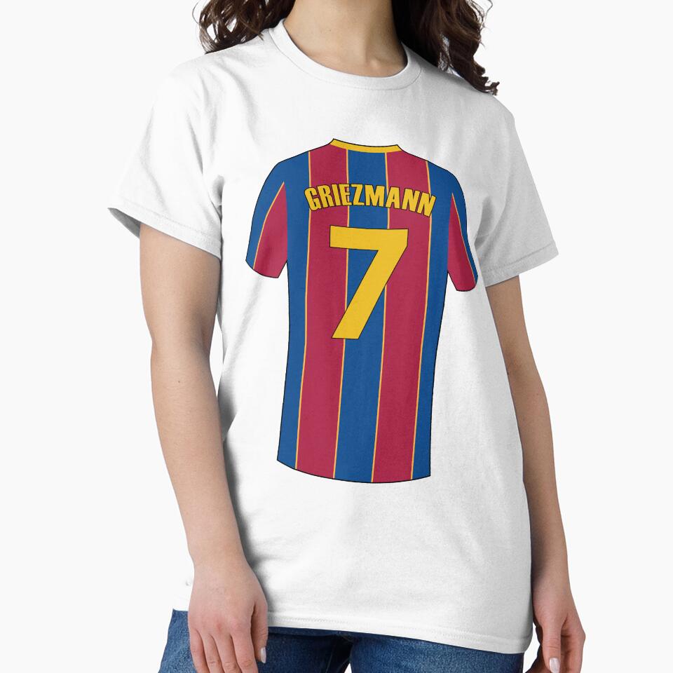 Barcelona football jersey number 7 by Justtrendytees