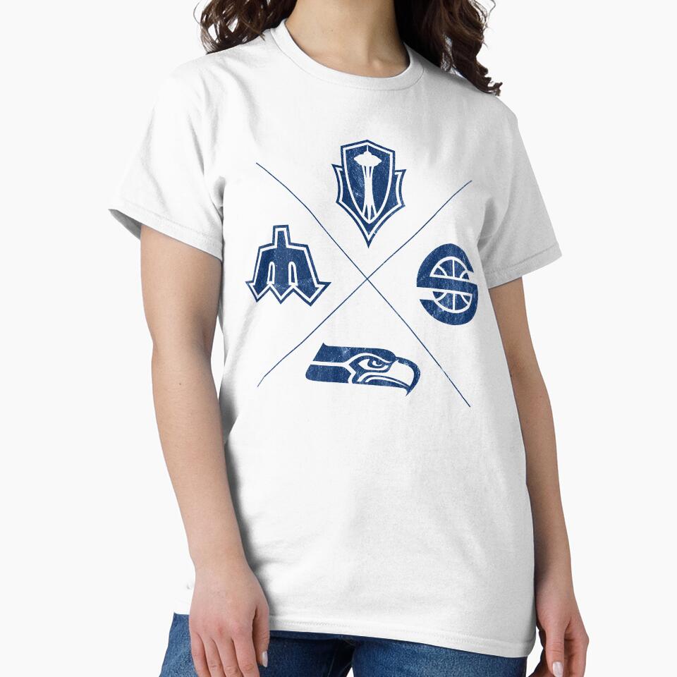 My SEA Team - Fab 4 Blue by Gabradoodle Tees
