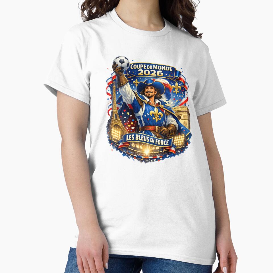 France World Cup 2026 Supporter by Retro Arabica