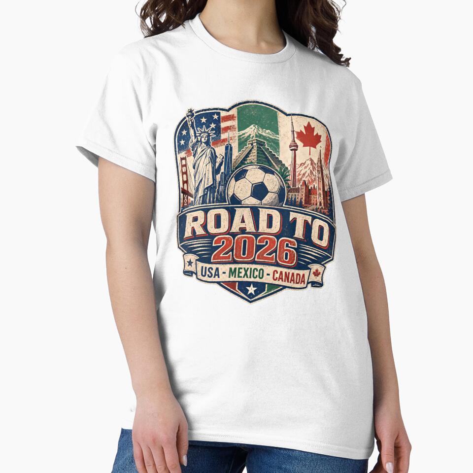 Football 2026 USA Mexico Canada Soccer Championship Fan Art by emaga