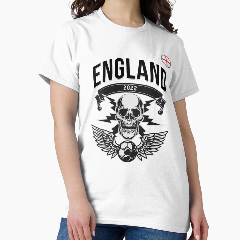 Cool England Soccer Qatar 2022 For Soccer Supporters Men Women by JooArtPrints  ★★★★★