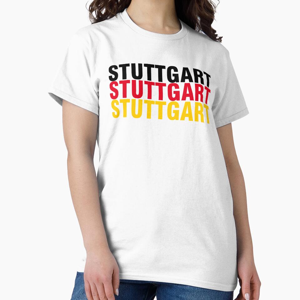 Stuttgart - German flag by Urosek