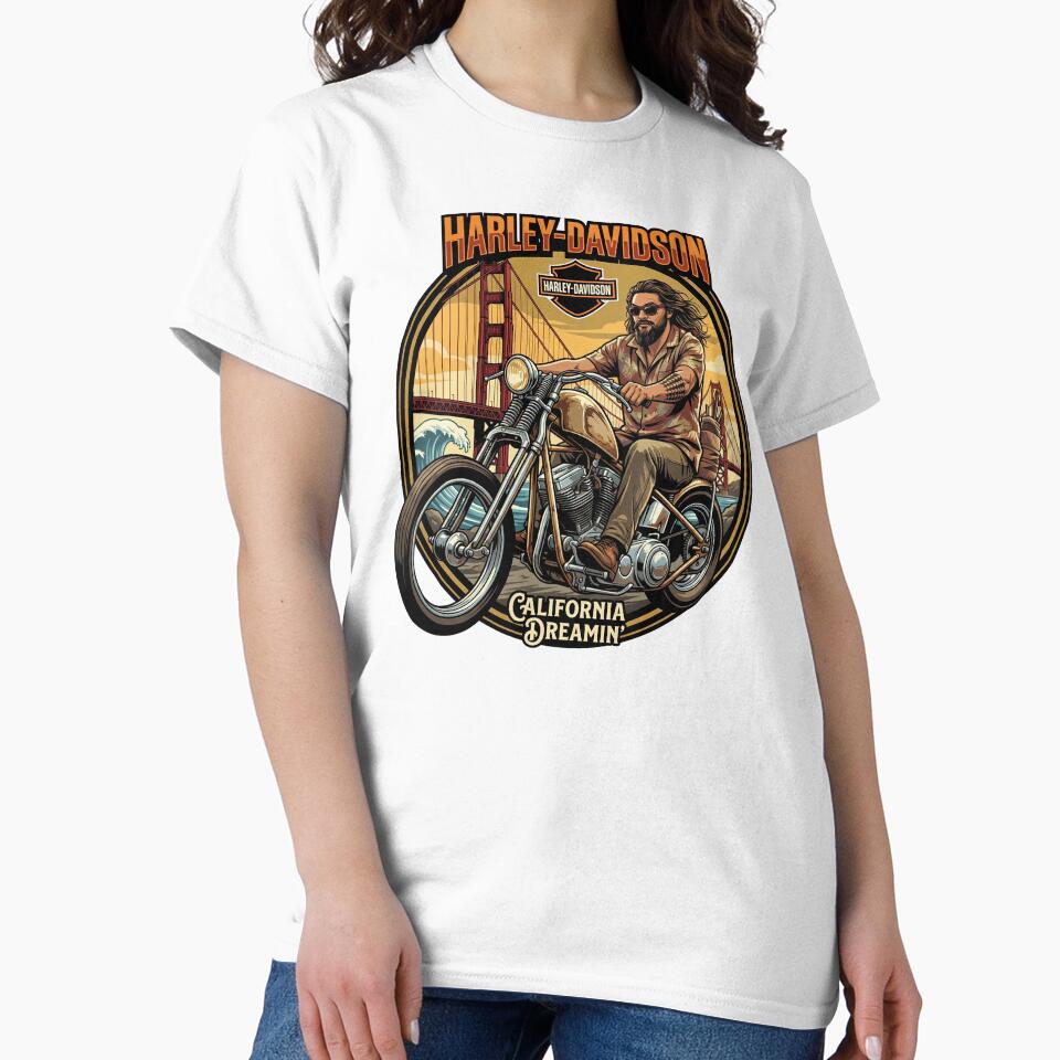 Harley Davidson Classic American Cruiser Illustration by enzoade