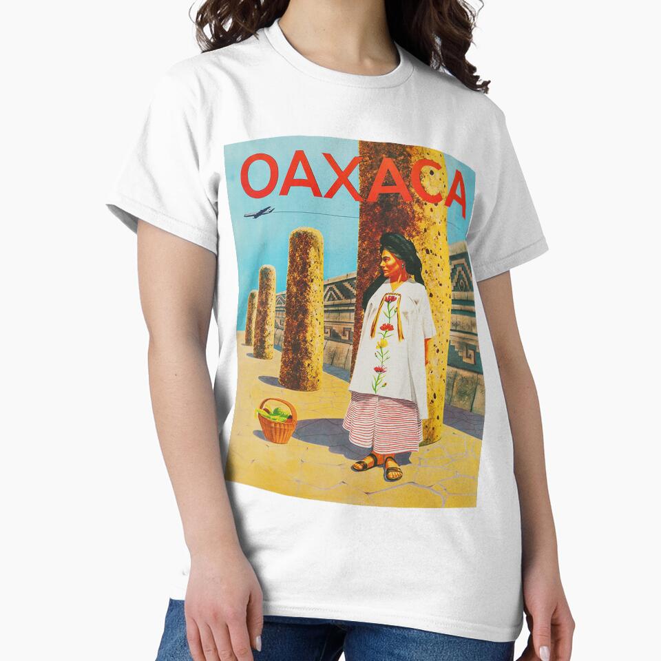 Oaxaca, Mexico Vintage Travel Poster by vintagevivian