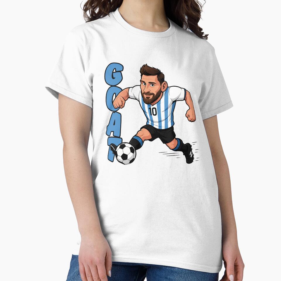 GOAT Mode – Argentina's #10 Legend by Ink on Thread
