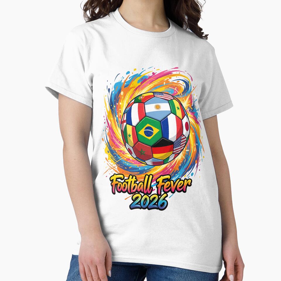 Football Fever - Artsy Soccer Merch by MerchViz