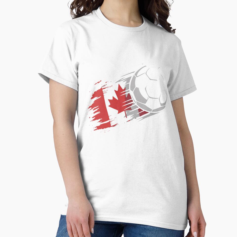 Canada National Soccer Fan Athletic Graphic by QuiteOrbit