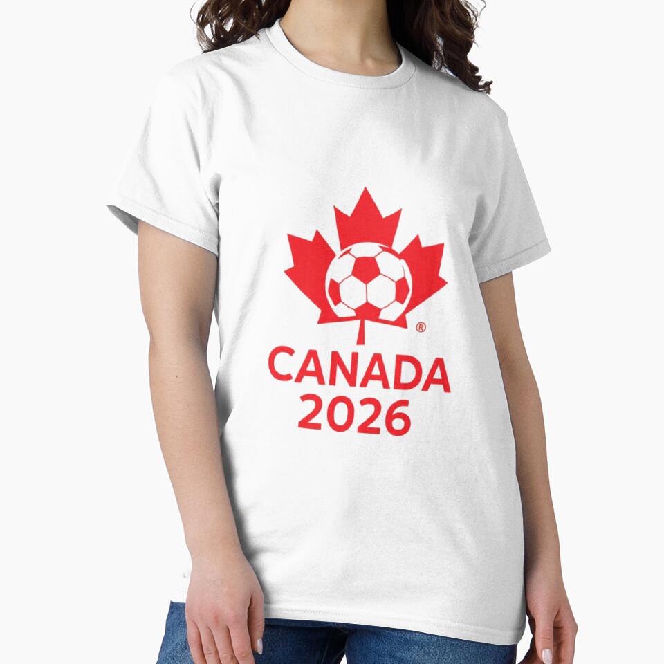 Canada 2026 Maple Leaf Soccer Fan Art Football World Cup by BodaZZ