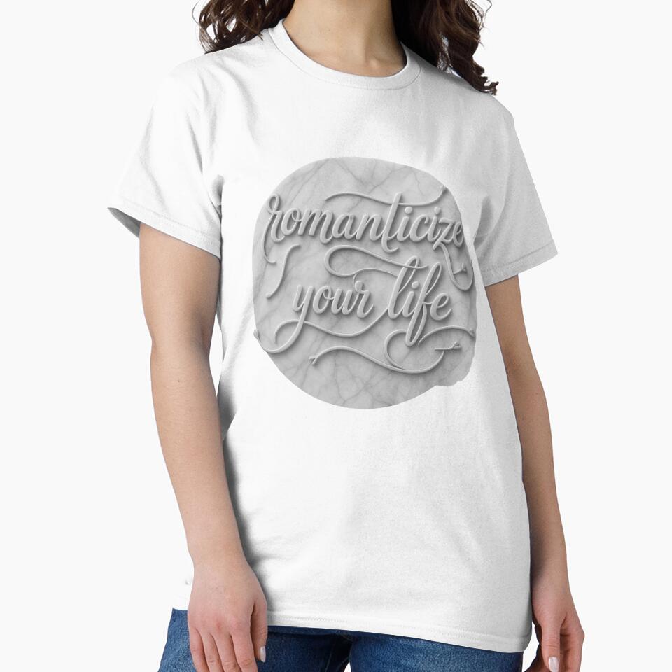 Romanticize your life - marble by Stefrait-7