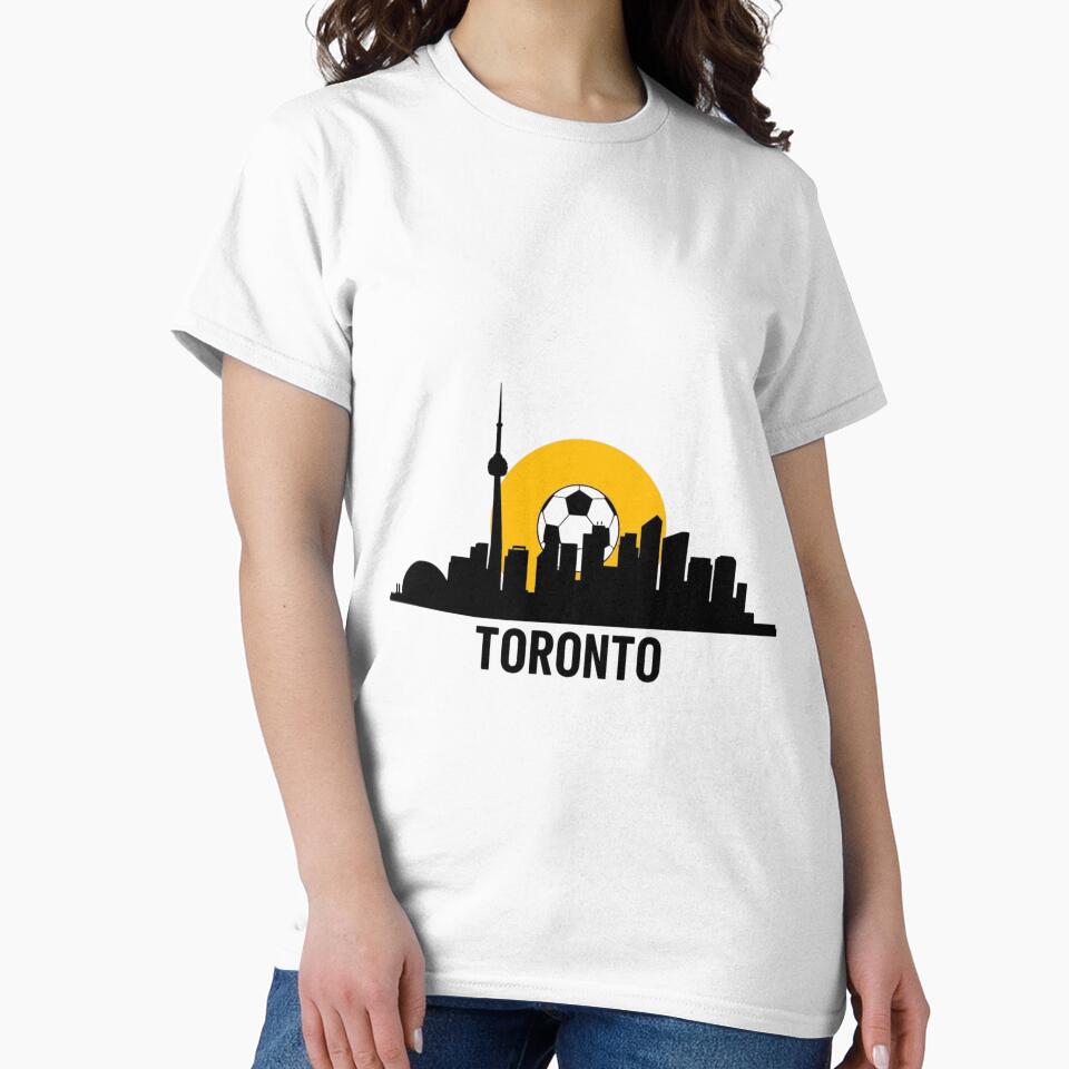 Toronto Skyline Soccer Sunset Art by Zakrytos ★★★★★