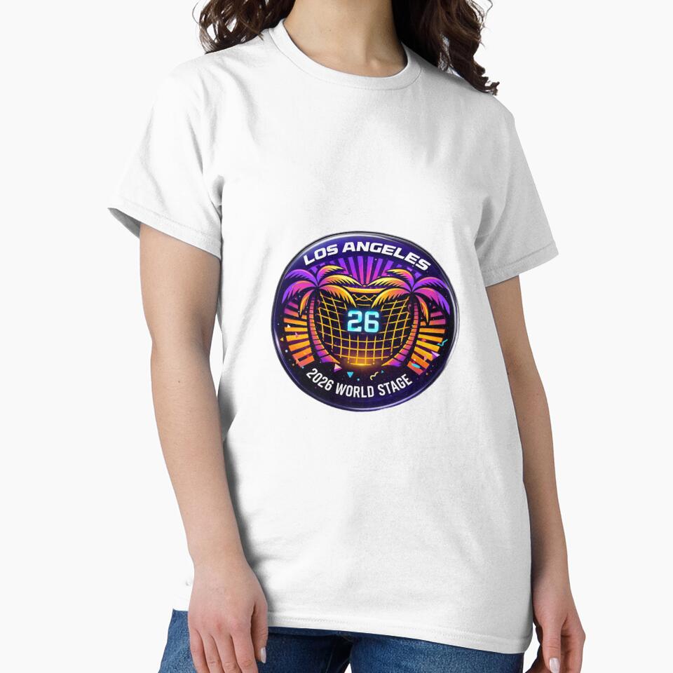 Retro LA “2026” - Hollywood Pitch Neon Badge by RDcollections