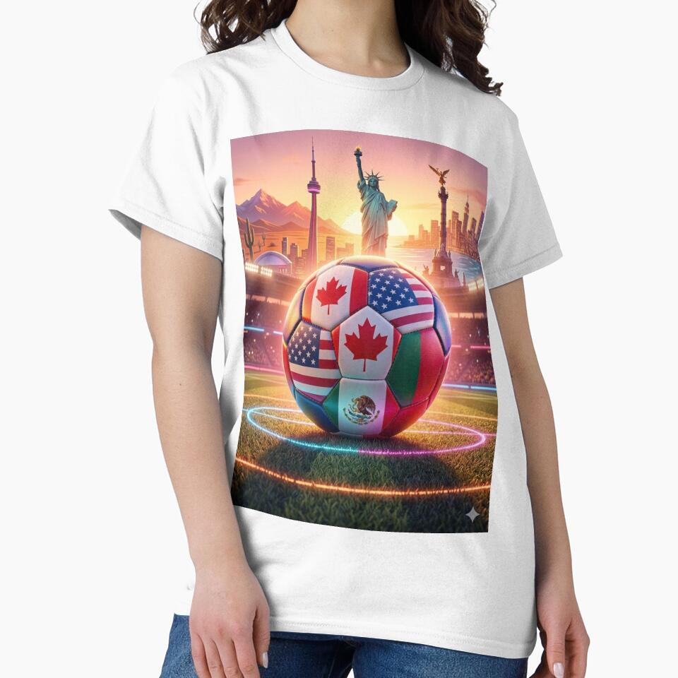 North America Soccer 2026 – USA Canada Mexico Football Stadium Design by droidtech