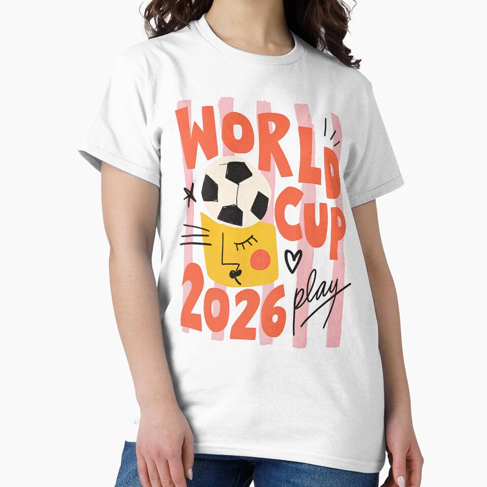 World Cup 2026 Retro Soccer Football Fan Art by Trend-Dify