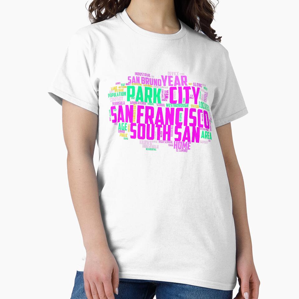 San Francisco pink fluorescent text by Astralia