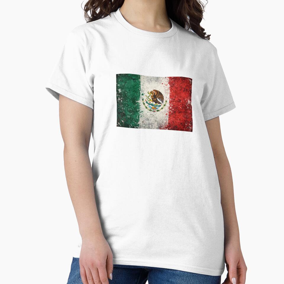 Mexico World Cup Flag – Grunge Football Art by tangramrachel