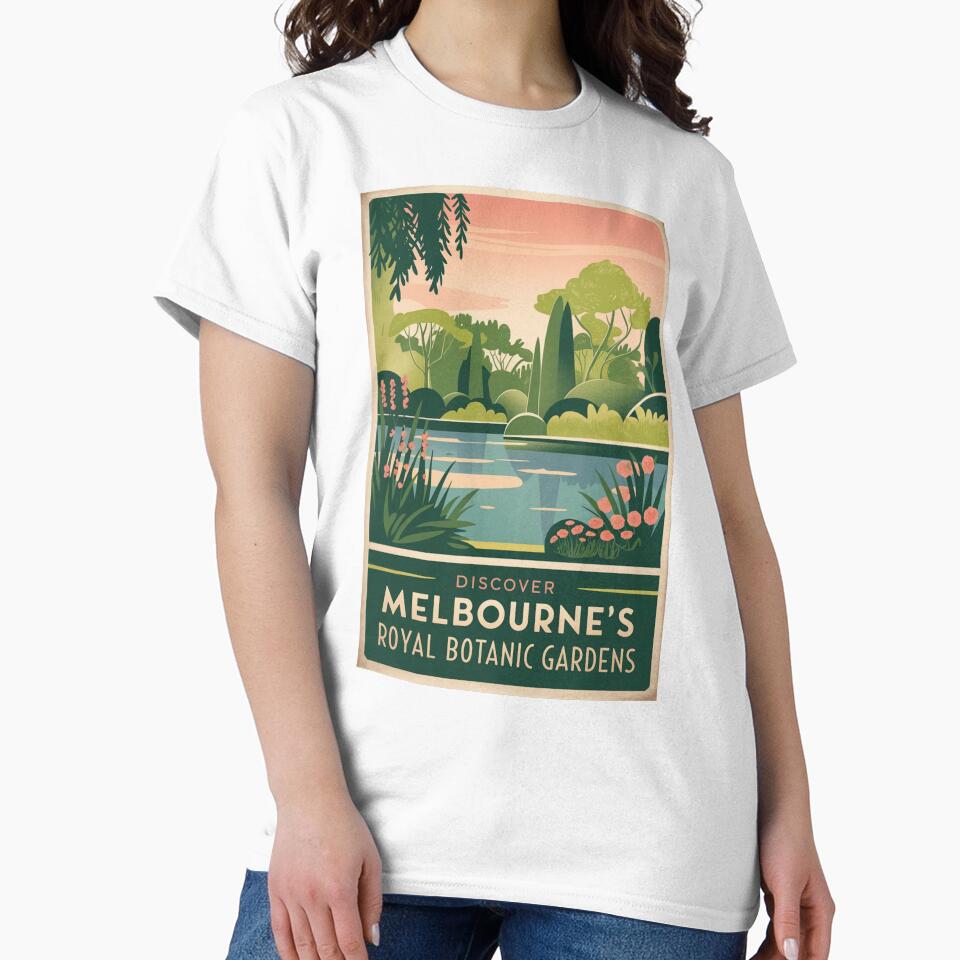 Melbourne Vintage Travel Poster by TravelerRat