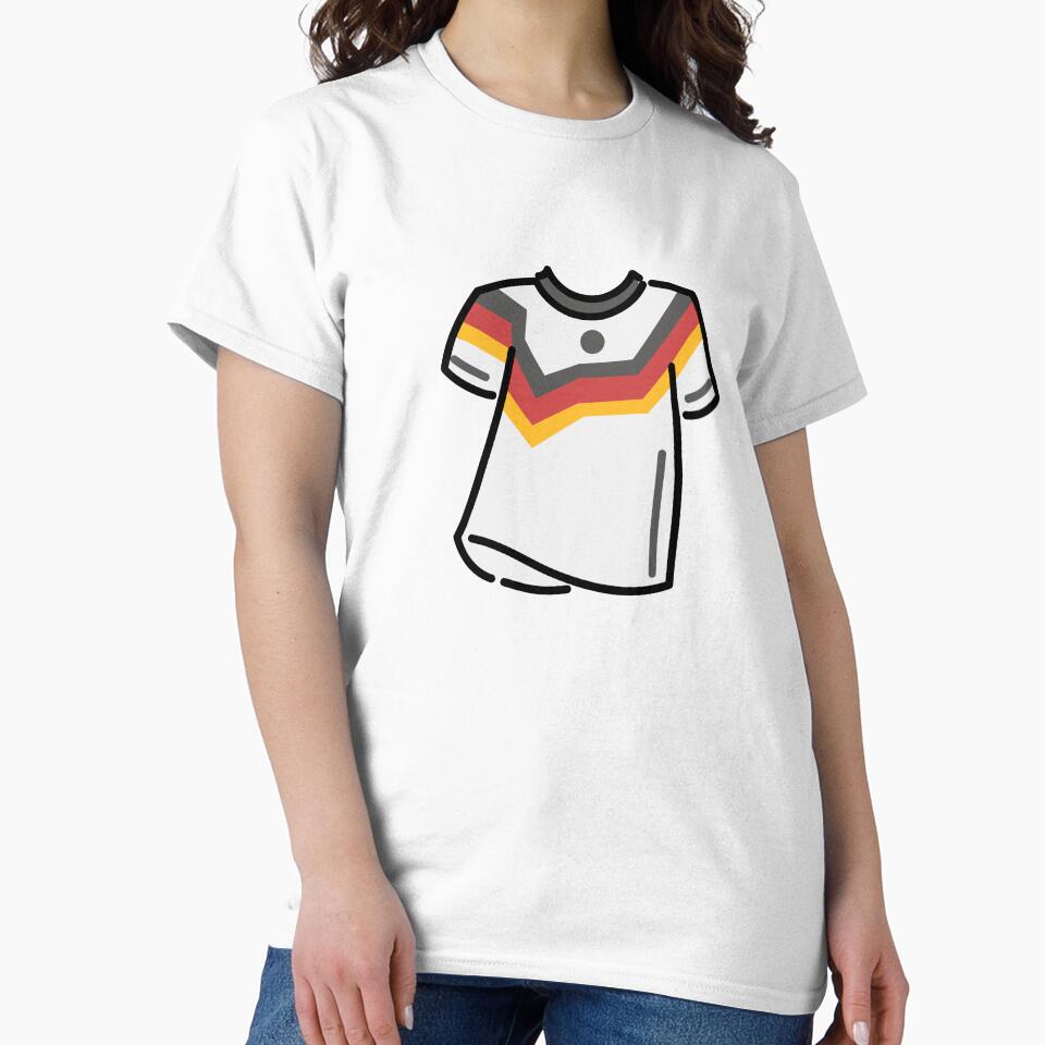 germany flag footbal shirt by LiteratiOnline